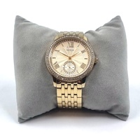 Guess W0573L2 Ladies Gold Stainless Steel Dress Watch Crystal Bezel