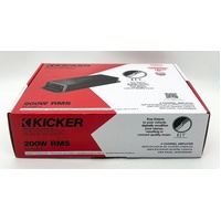 Kicker KEY200.4 4 Channel Smart Amplifier 200W RMS Auto EQ Car Audio