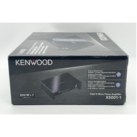 Kenwood X5001-1 1000W Compact Class D Mono Power Car Amplifier Amp