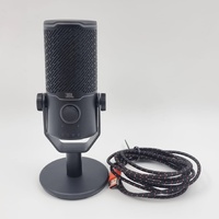 JBL Quantum Stream Dual Pattern USB Mic Black for Streaming and Gaming