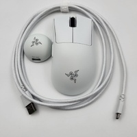 Razer DeathAdder V4 Pro White Wireless Gaming Mouse RZ01-0533 Dongle