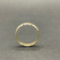 Unisex 18ct Yellow Gold Plain Wedding Band Ring