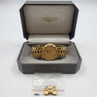 Longines Conquest L1.614.2 Ladies Gold Dial Swiss Quartz Date Watch