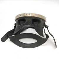 Santana Tabata Vintage Scuba Mask Tempered Glass 18.8 Stainless Rare
