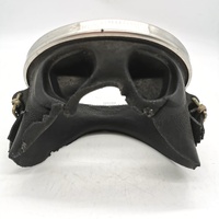 Santana Vintage Scuba Diving Mask 18.8 Stainless Tempered Glass Collectible