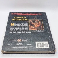 TSR Players Handbook AD&D 2nd Edition Advanced Dungeons Dragons RPG