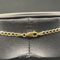 Unisex 9ct Yellow Gold Curb Link Necklace