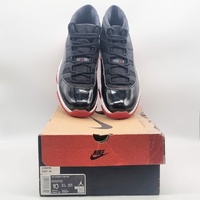 Nike Air Jordan 11 Retro Bred Playoffs 378037-061 Mens Size US 10