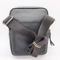 Lacoste Crossbody Bag Black Small Shoulder Messenger Adjustable Strap