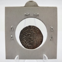 Medieval Armenian Silver Coin Levon I AR Tram AD 1199-1219 Lion Throne