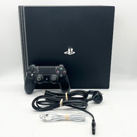 Sony PlayStation 4 Pro 1TB Console CUH-7202B with Controller and Leads