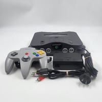 Nintendo 64 Console Charcoal Grey PAL NUS-001(EUR) with Controller