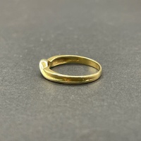 Ladies 18ct Yellow Gold Diamond Ring