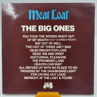Meat Loaf The Big Ones Vinyl Record 1984 Rock Album LP Original