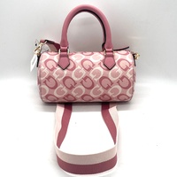 Guess Anessa Cylinder Bag Crossbody Peony Multi Chain Shoulder Purse