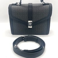 GUESS Elonzo Coal Black Crossbody Shoulder Bag SV984319 Womens Handbag