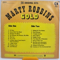 Marty Robbins Gold 1975 Vinyl LP Limited Collectors Edition Country