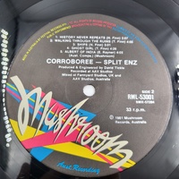 Corroboree Split Enz 1981 Australian Pressing Vinyl LP Record Rare