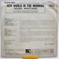 Roger Whittaker New World In The Morning Vinyl LP Record 1971 Folk