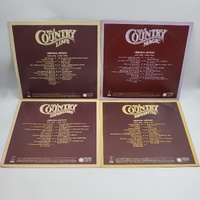 Country Vol. 1-4 Vinyl Record Set 4XLP Country Superstars Favourites Love Magic