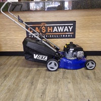 Victa 18 Inch Classic Cut Lawn Mower Briggs & Stratton 450E 125cc with Catcher