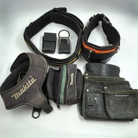 Buckaroo Tool Belt 3 Pocket Nail Bag Makita Pouch Harness ToughBuilt
