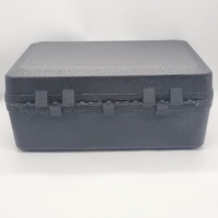Safe Box Black Security Safe 2 Keys Portable Lockable Home Office Box