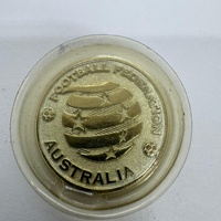 9 Piece Official 2006 Heroes Of The Socceroos Tokens Medallion Collection