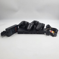 Sony PlayStation 2 Slim SCPH-75002 Console 2 Controllers and Leads