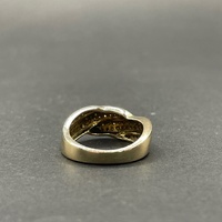 Ladies 9ct Yellow Gold Diamond Cluster Ring