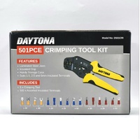 Daytona D501CRI 501 Piece Crimping Tool Kit and Terminal Connector Set