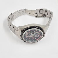 Pulsar Chronograph Quartz Watch Stainless Steel Strap 100M Water Resistant