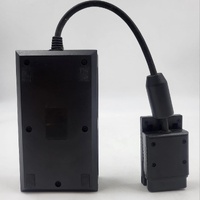 Aftermarket PS2 Multitap Adapter 4 Player Controller Expander Black