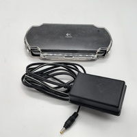 Sony PlayStation PSP-1002 Black Handheld Console with Charger and Case