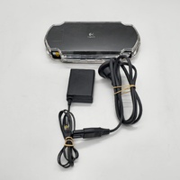 Sony PlayStation PSP-1002 Black Handheld Console with Charger and Case