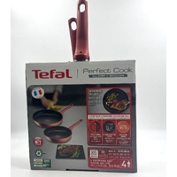 Tefal Perfect Cook 2 Pc Frypan Set 24cm and 28cm Induction Non Stick