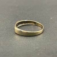 Mens 9ct Yellow Gold Signet Ring