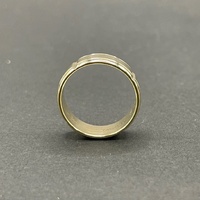 Mens 10ct Yellow Gold Band Ring