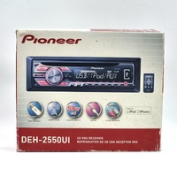 Pioneer DEH-2550UI Car CD Head Unit USB iPod iPhone Detachable Face