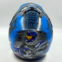 RXT A-717K Racer III Motorcycle Helmet Blue Size M Full Face Safety Gear
