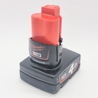 Large View Milwaukee M12 FID 1/4 Inch Hex Impact Driver M12 Fuel with 4.0Ah Battery