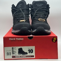 Large View Hard Yakka Atomic Y60285 Black Safety Boots Mens 11 Composite Toe