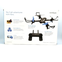Large View Zero-X Nimbus HD Drone with WiFi FPV 720p Camera Auto Hover 100m Range