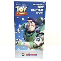 Large View Bearbrick x Toy Story Buzz Lightyear 1000% Collectable Statue and Box