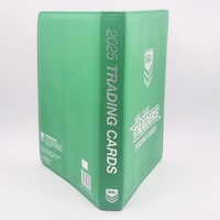 Large View NRL 2025 Footy Trading Cards Set in 9 Pocket Green Album Official Licensed