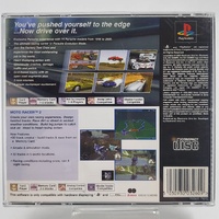 Large View Need for Speed Porsche 2000 and Moto Racer 2 PlayStation PS1 Game Combo Pack