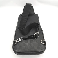 Louis Vuitton Mens Avenue Sling Bag Damier Graphite Canvas Crossbody