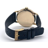 Omega Geneve 9K Gold Automatic Ladies Analog Watch Vintage Swiss Made