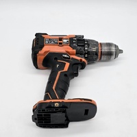 Large View AEG BSB18BL 18V 13mm Brushless Fusion Hammer Drill 5.0Ah Battery and Charger