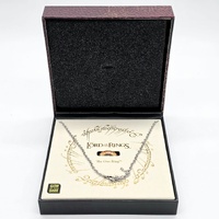 Large View The Lord of The Rings The One Ring Necklace Pendant 18 Inch Glow in Dark Boxed